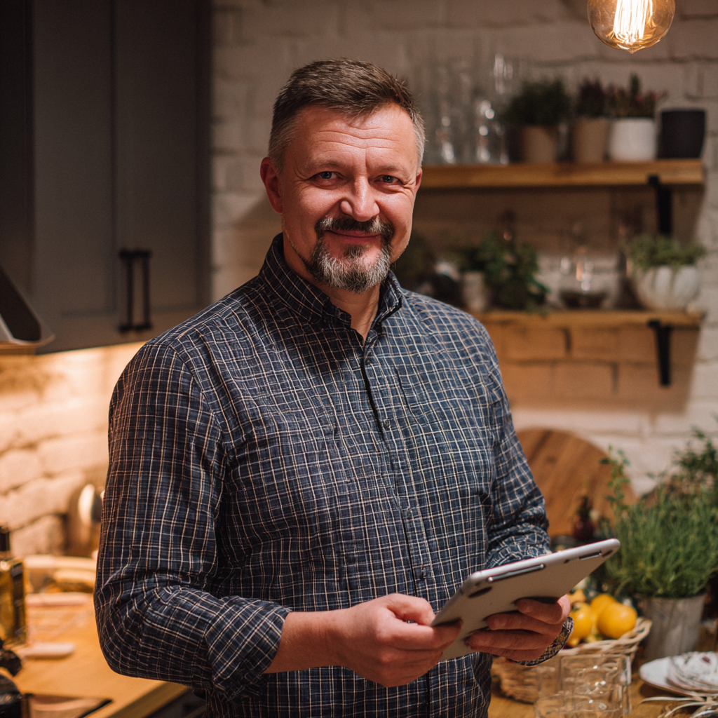 Organized meal planning setup with fresh vegetables, fruits, and healthy ingredients arranged for weekly nutrition preparation